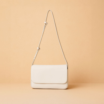 LINO PERROS White Shoulder Bag Women's White Shoulder Bag