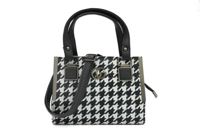 ALONZO Black, White Sling Bag AZ CG001
