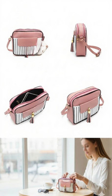 JPEnterprises Pink Shoulder Bag JP_Sling_Pink_bag