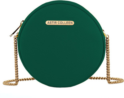 ASTIR COLLEEN Green Sling Bag Sling Bag Women's & Girl's Sling Bag - Round Plain