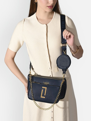 Lavie Luxe Blue Sling Bag Lx Duo Chunk