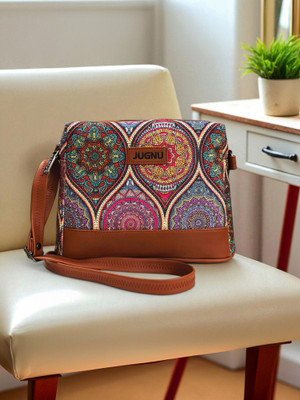 Jugnu Multicolor Sling Bag RND_BTM_6