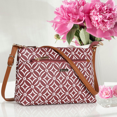 Exotic Purple Sling Bag Ethnics pattern-625