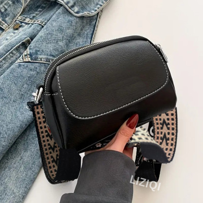 LIZIQI Black Sling Bag Cream Sling Handbag for women | Tote bag