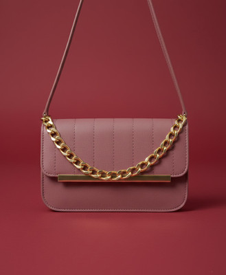 MUSRAT Maroon Sling Bag Latest Trend Party Wear Sling Bag with Adjustable Strap for Girls and Women's