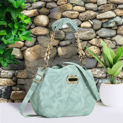 Zaxcer Green Sling Bag attractive beautiful sling bag for women