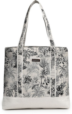 ENSAC Black, White Tote TOTE-DUO
