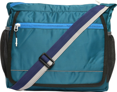 GOOD FRIENDS Blue Sling Bag College crossbody Travel Unisex Office Business Messenger Bag