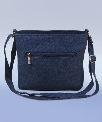 Bagathon India Blue Sling Bag Blue Jeans Side Sling Bag For Girls And Womens