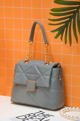 Caressa Grey Sling Bag TOP HANDLE TRENDING DESING WOMEN HAND SLING BAG