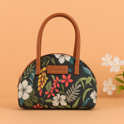 SHAMRIZ Black Sling Bag & Mini handbag | Handheld bag for women Girl |Quirky Trendy Stylish Vegan Purse