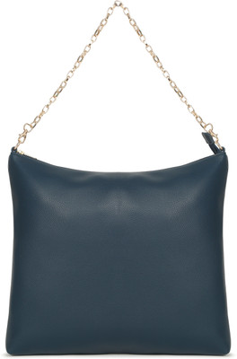 Dressberry Blue Shoulder Bag PU Structured Shoulder Bag with Quilted