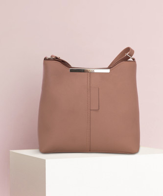 ESMODA Brown Sling Bag ED_LTHR_HB_BROWN_07