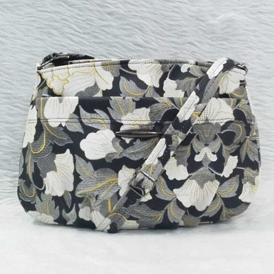 Bu beauty unique Black Sling Bag Floral 6
