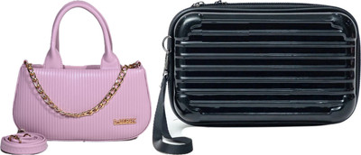 Despacito Clear, Black Sling Bag Fashionable sling bag(Pack of 2)