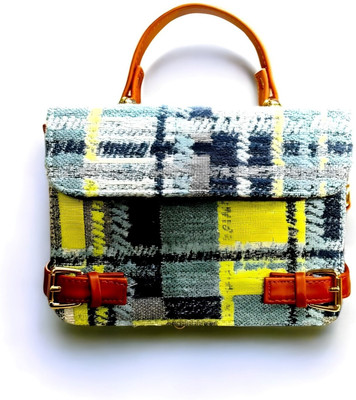 MUSK CREATION Yellow Satchel NEW SLING BAG