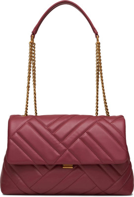 Miraggio Red Shoulder Bag Quilted Alicia Shoulder Bag for Women