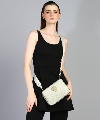 DKNY White Sling Bag R23EBG29PBL
