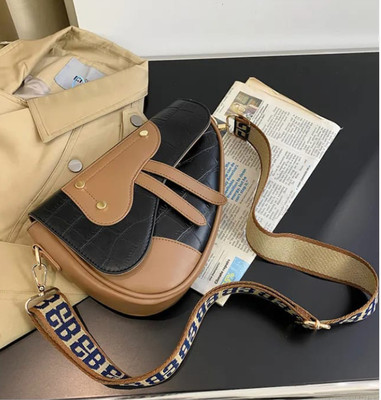 LIZIQI Brown Sling Bag sling bags for women unique shape