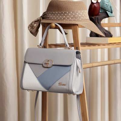 Exotic Premium Grey Shoulder Bag Elegance Cross-body Sling Bag