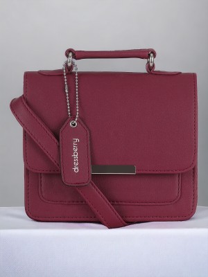 Dressberry Red Sling Bag Compact Sling Bag