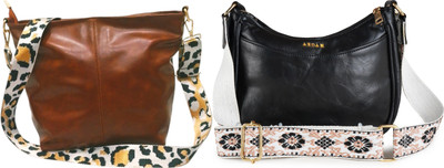 Dakota Brown, Black Sling Bag SKU104(Pack of 2)