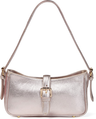 LEIMODA Gold Hand-held Bag Sleek design handbag with stylish chain