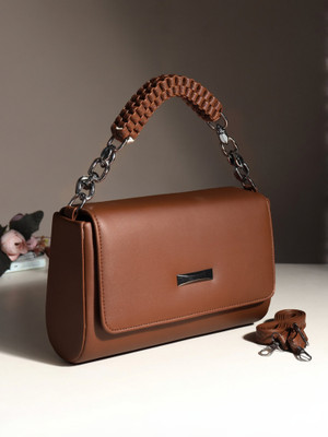 GALIP Tan Sling Bag For Women and Girls ()