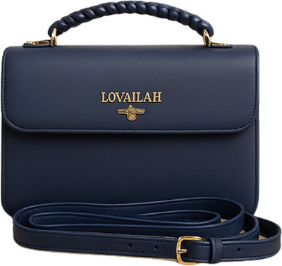 SWAG WALI SAHELI Blue Sling Bag Elegant Vegan Leather Handbag for Women | Stylish Shoulder Sling Purse