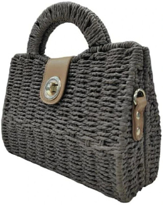 SS Collection Brown Sling Bag Handicraft Attractive Hand Bag large Tote Bag Summer Bag Bucket Bag Basket Bag