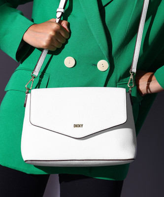 DKNY White Sling Bag R223US55OPT