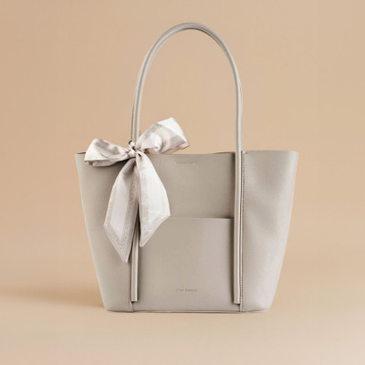 LINO PERROS Beige Tote Avril Elevated Everyday Beige Tote bag