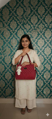 Luman Red Hand-held Bag women 1st choice handbag