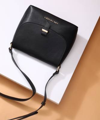 Van heusen black sling bag store