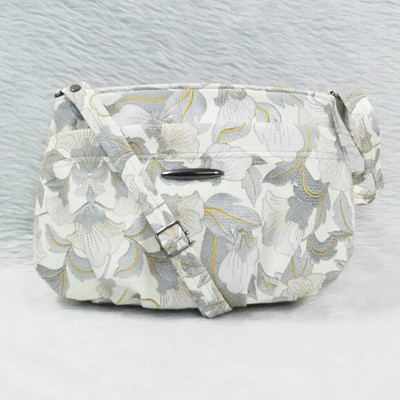 Bu beauty unique Grey Sling Bag Floral 5