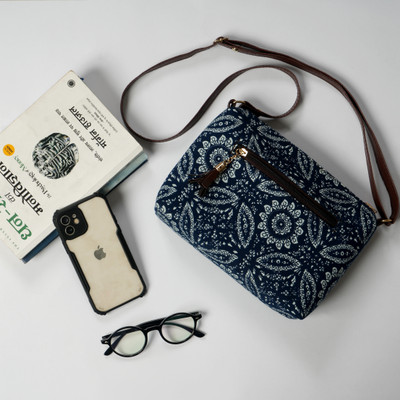 Hamensch Blue Sling Bag Blue Sling Bag-70 dham