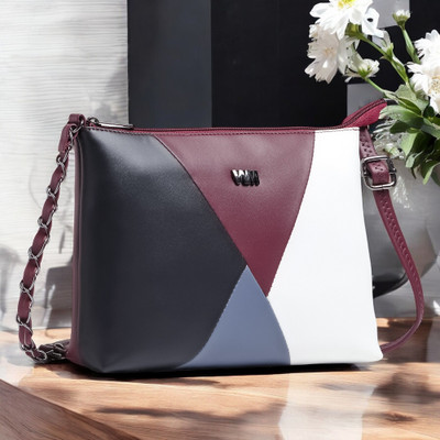 Women Marks Maroon Sling Bag WM-53