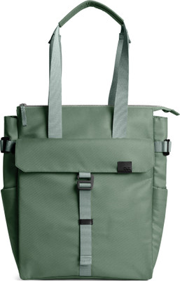 DailyObjects Green Tote Charcoal-Kelp Key Tote