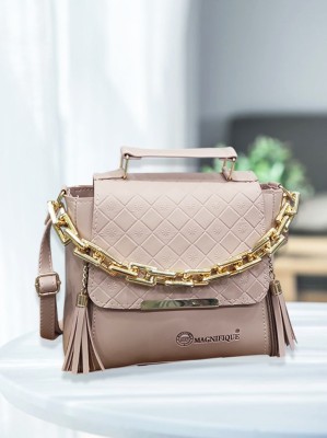 magnifique Khaki Sling Bag Light Peach Sling bag for Women and Girls / Side bag / Handbag / Cross body bag