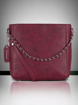 Dressberry Red Sling Bag Floral Sling Bag