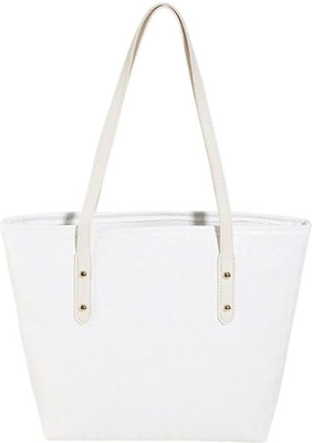 Bluetab White Hand-held Bag White bag sling bags