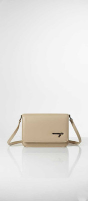 Harmi collection Beige Satchel Stylish Cream/Beige Crossbody Bag for Women