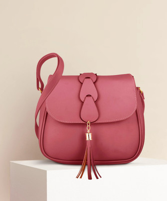 SHAMRIZ Red Sling Bag Women's & Girls' Sling Bag (Red)