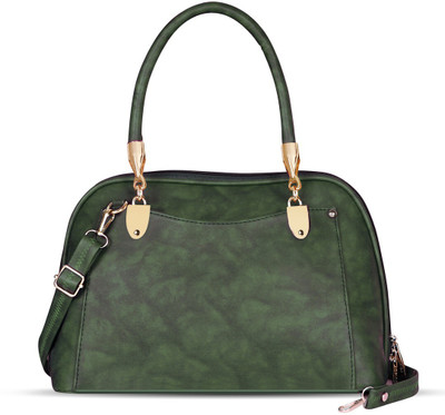 KAVRIXA Green Sling Bag Green Gorgeous Faux Leather Handbag For Women And Girls KX- HB05