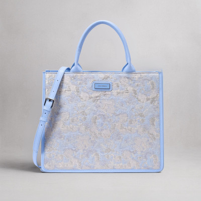 LINO PERROS Blue Satchel Women Blue Handbag