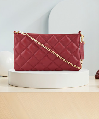 Fastrack Red Sling Bag Luscious Red Party Sling Bag for Women