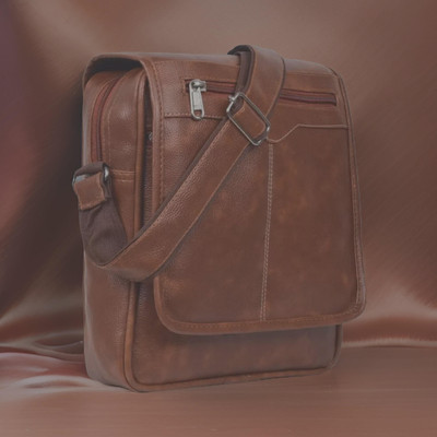 Shivra Tan Sling Bag Men Sling Bag side bag for men(S-11*11)