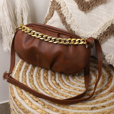 Veronly Brown Sling Bag Stylish Trendy Premium Party-Wear Casual