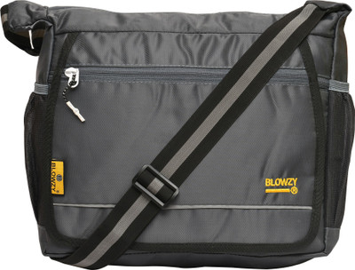 Blowzy Bags Grey Sling Bag Side Bag For Men Crossbody Tablet Messenger Bag For Office Business Travel