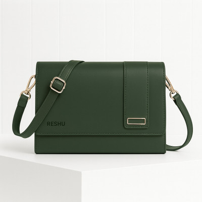 Reshu Green Sling Bag Stylish